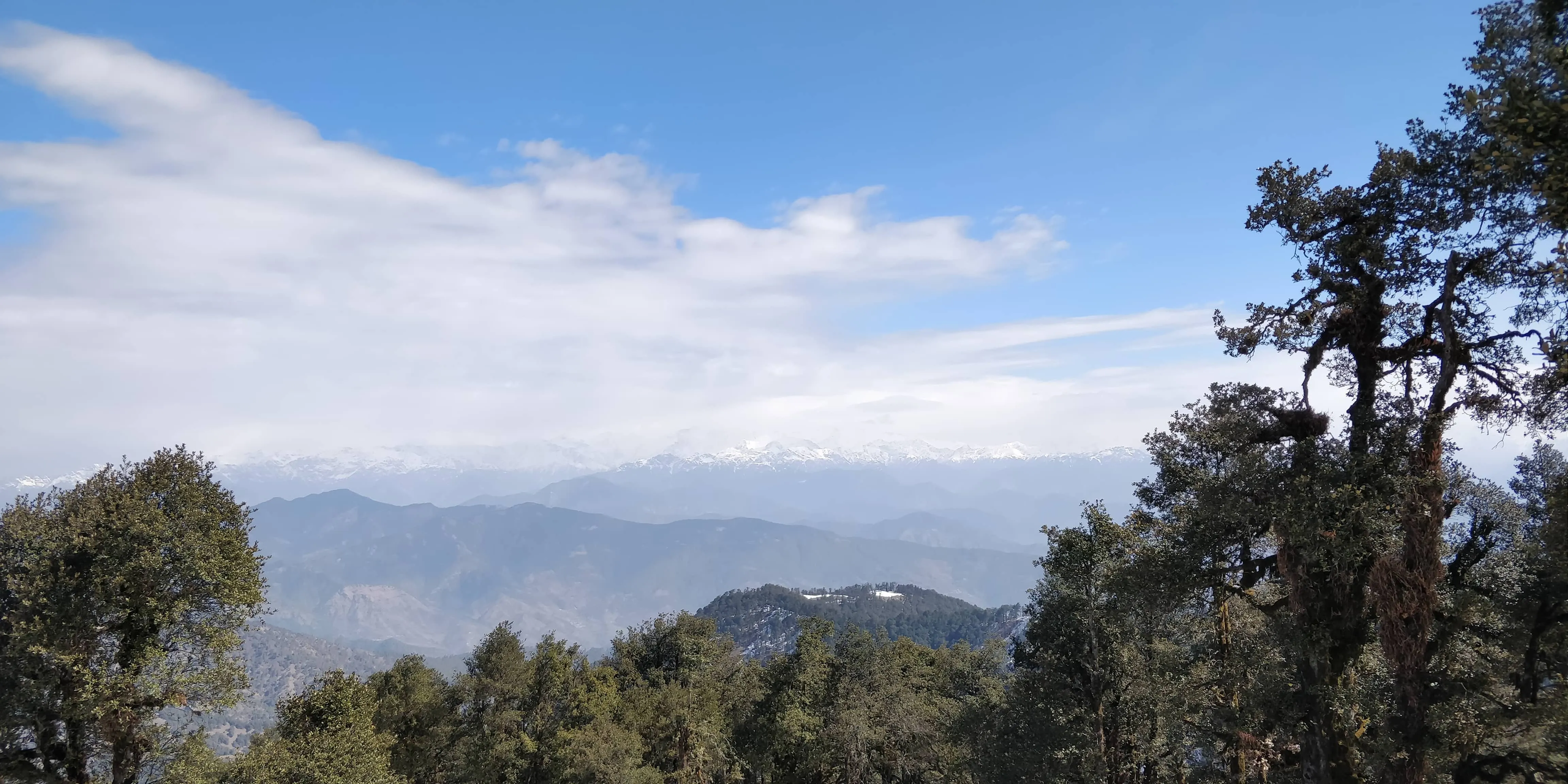 Overlooking Nanda Devi Range