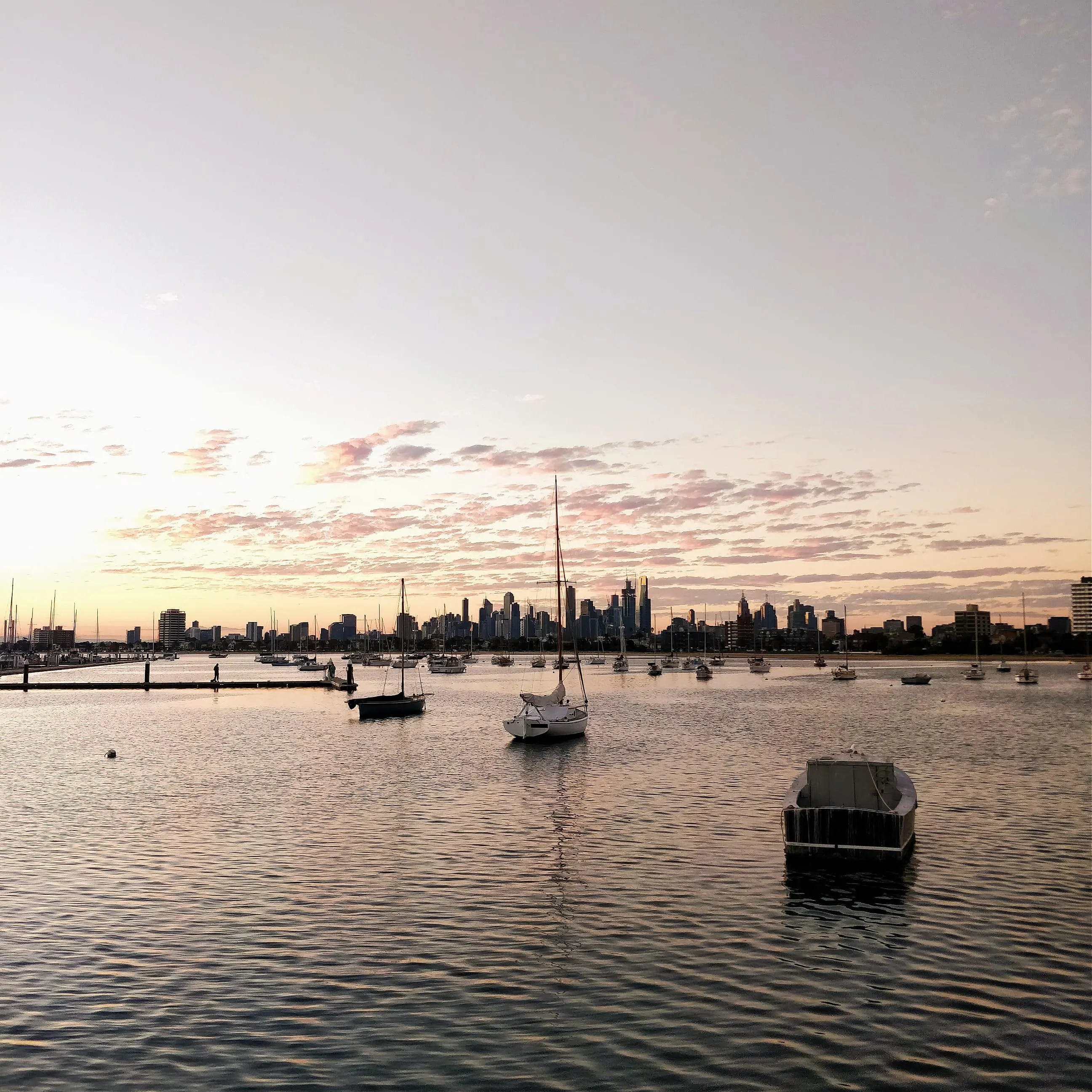Skyline from South Melbourne