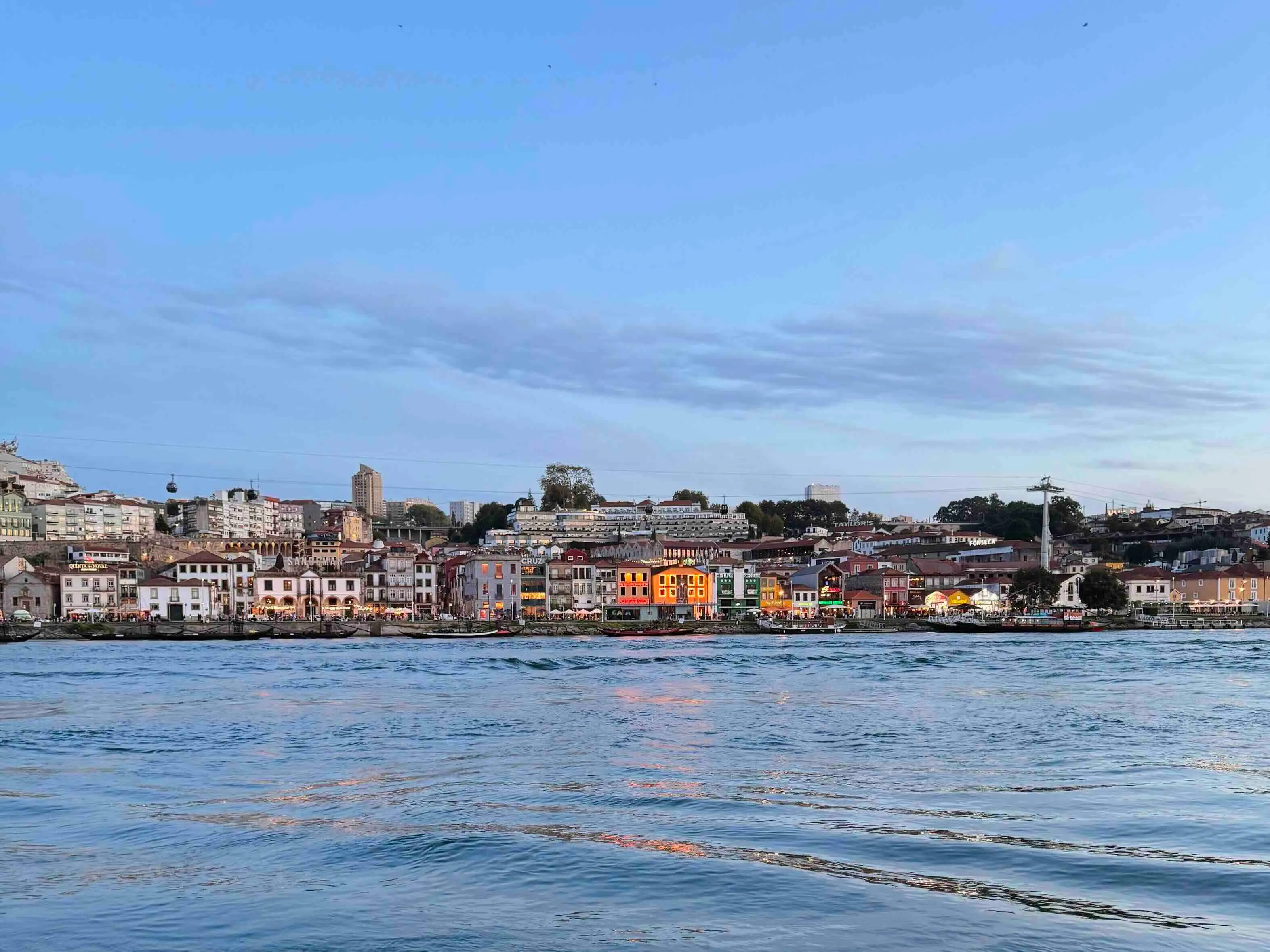 Porto waterfront buildings