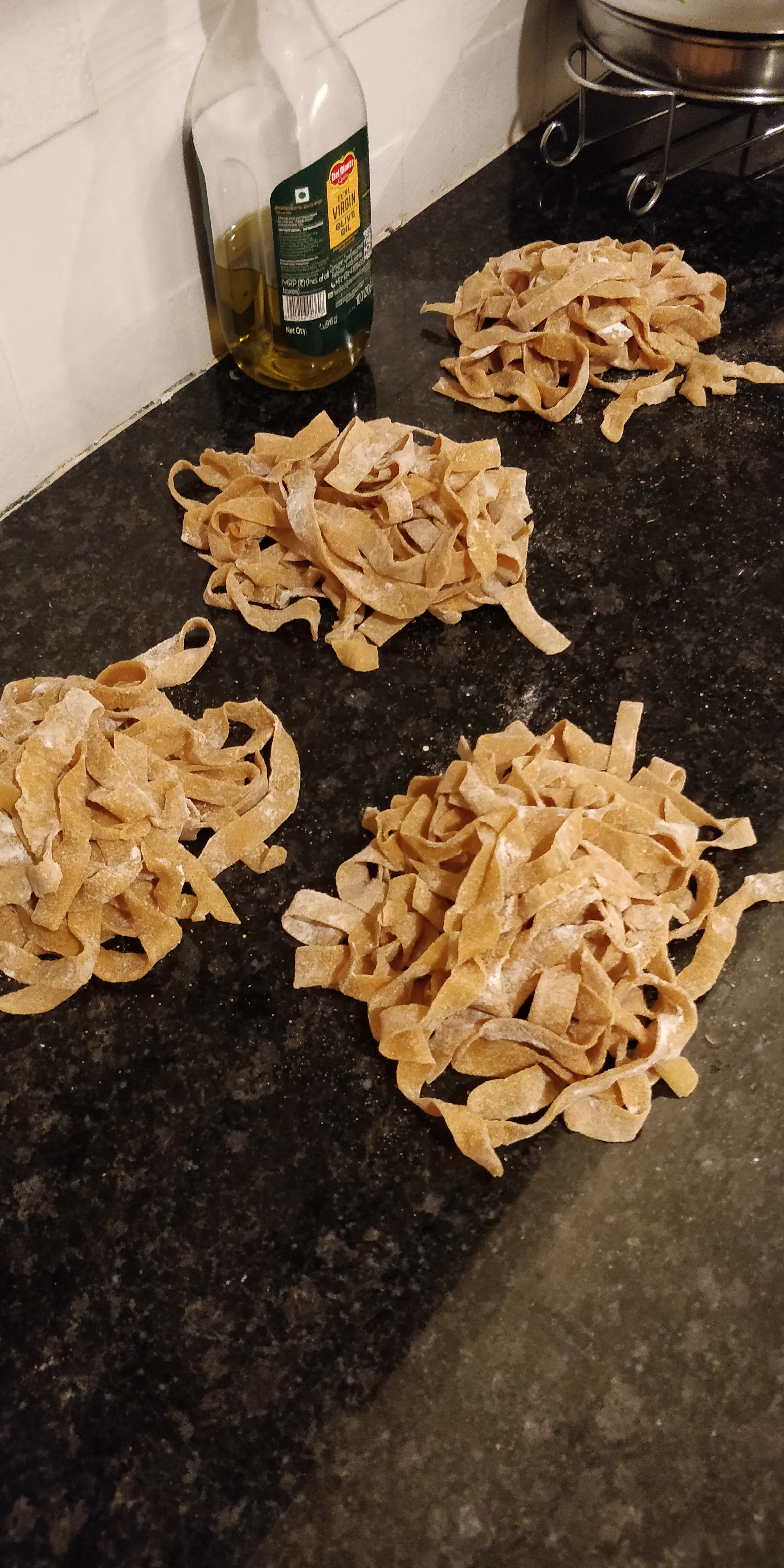 Homemade Tagliatelle