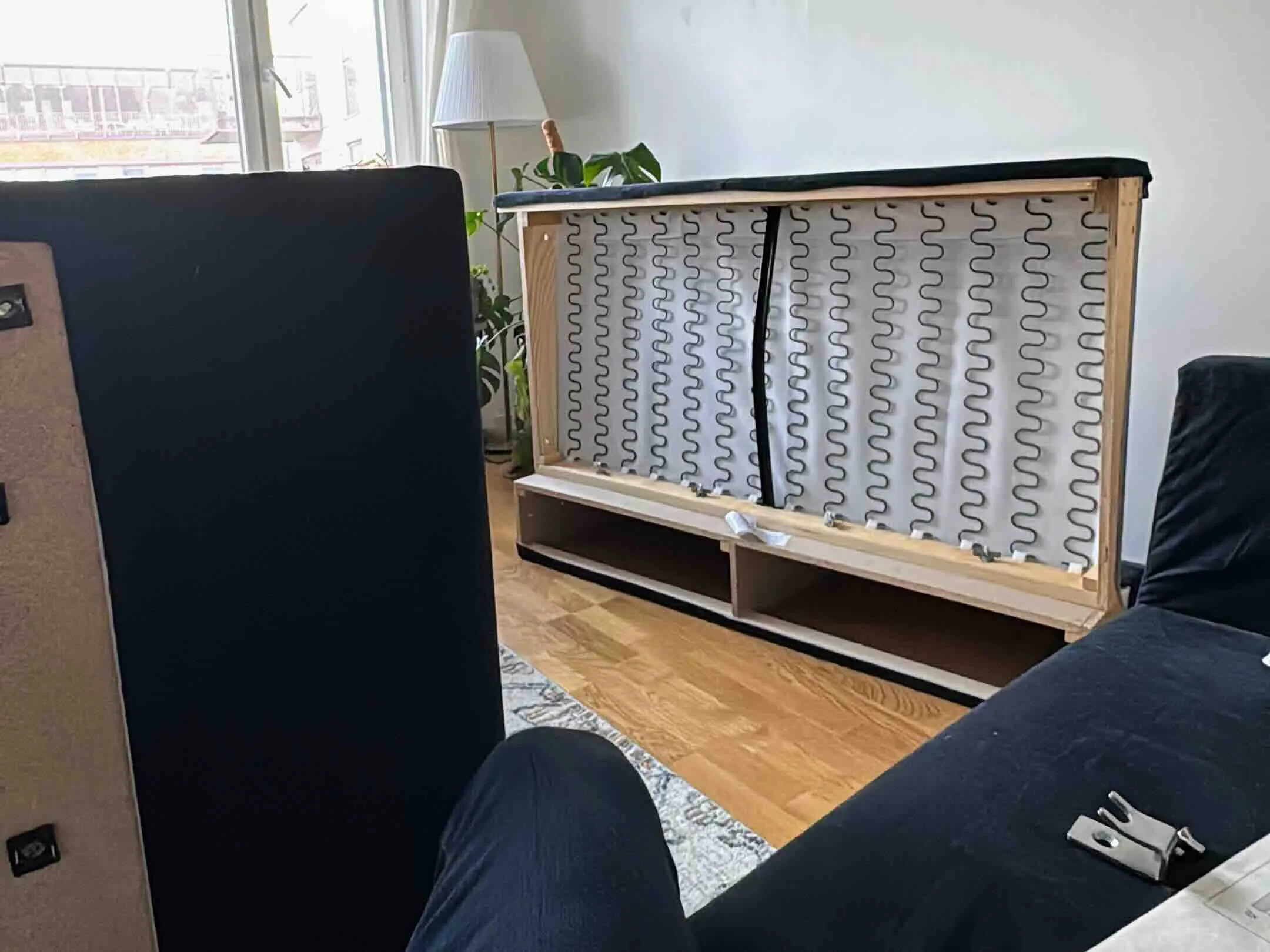 IKEA couch exhaustion