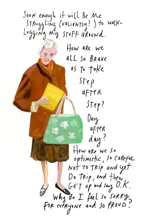 Image of a page from Maira Kalman's The Principles of Uncertainty