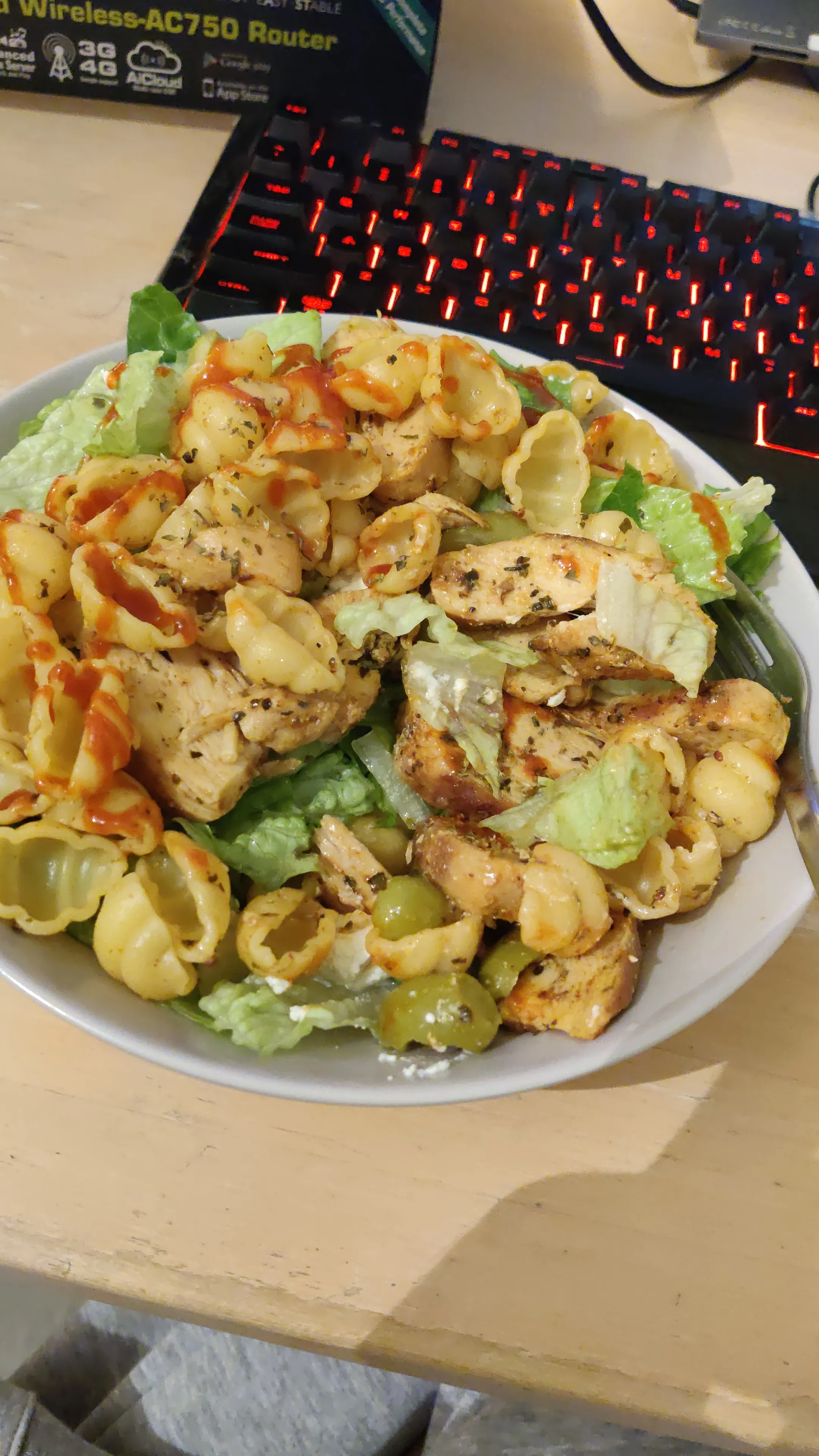 Pasta Caesar Salad