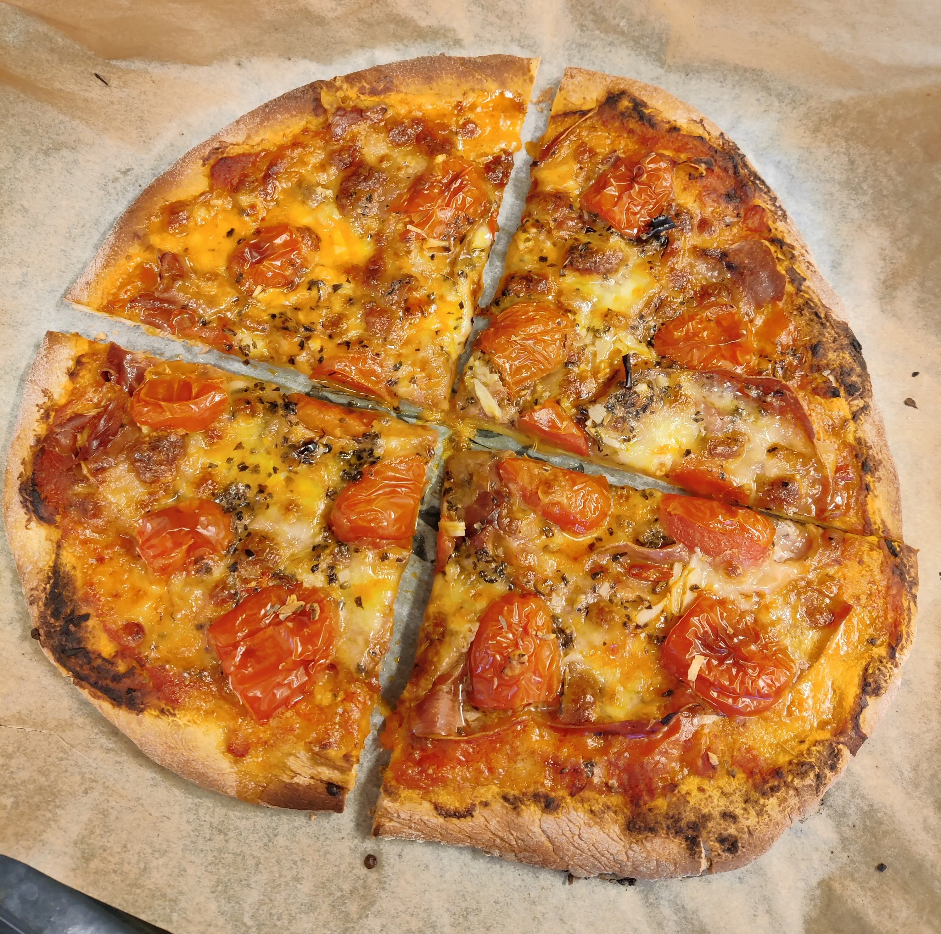 Prosciutto Mozarella Pizza