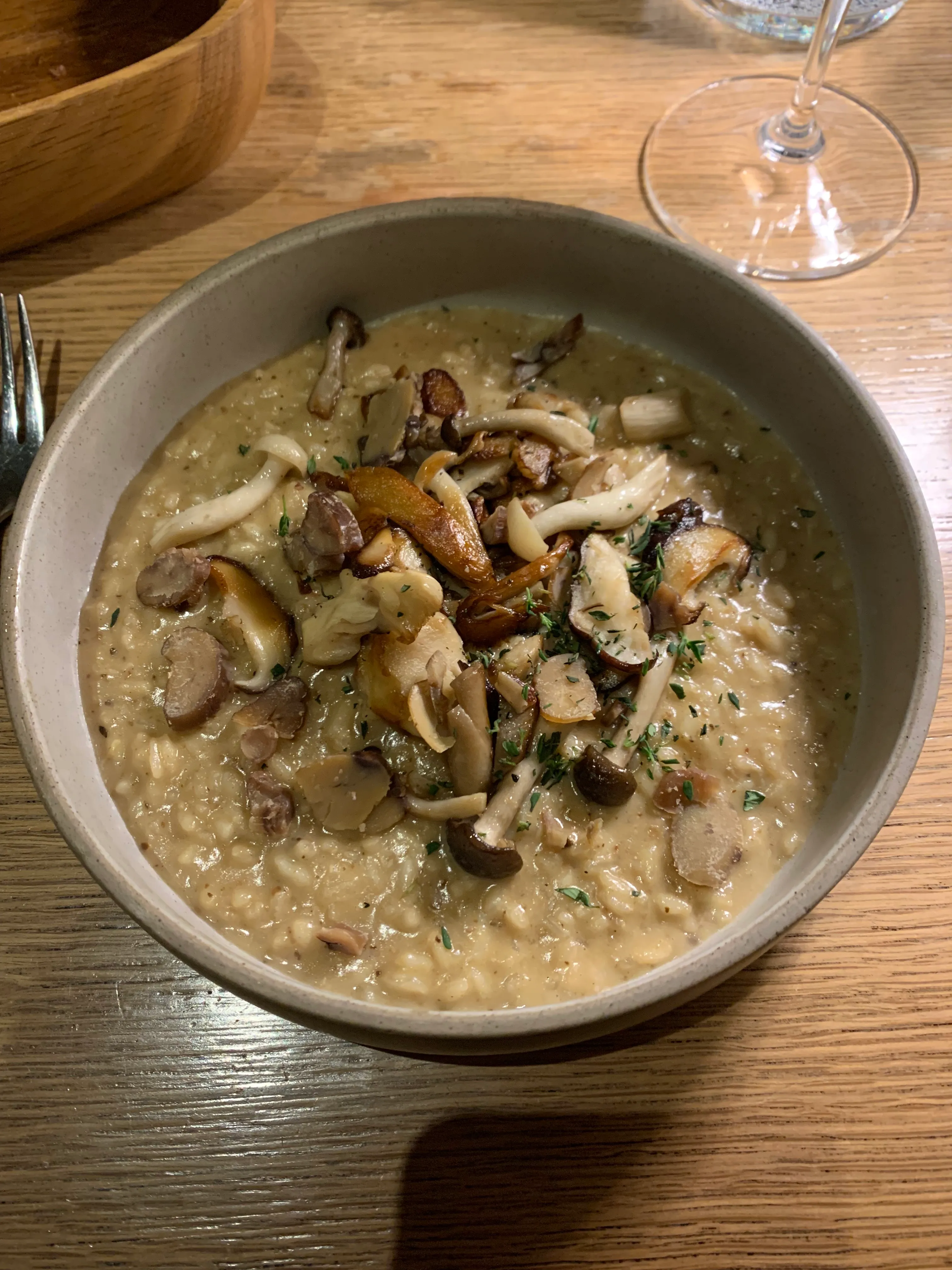 RADO Mushroom Risotto
