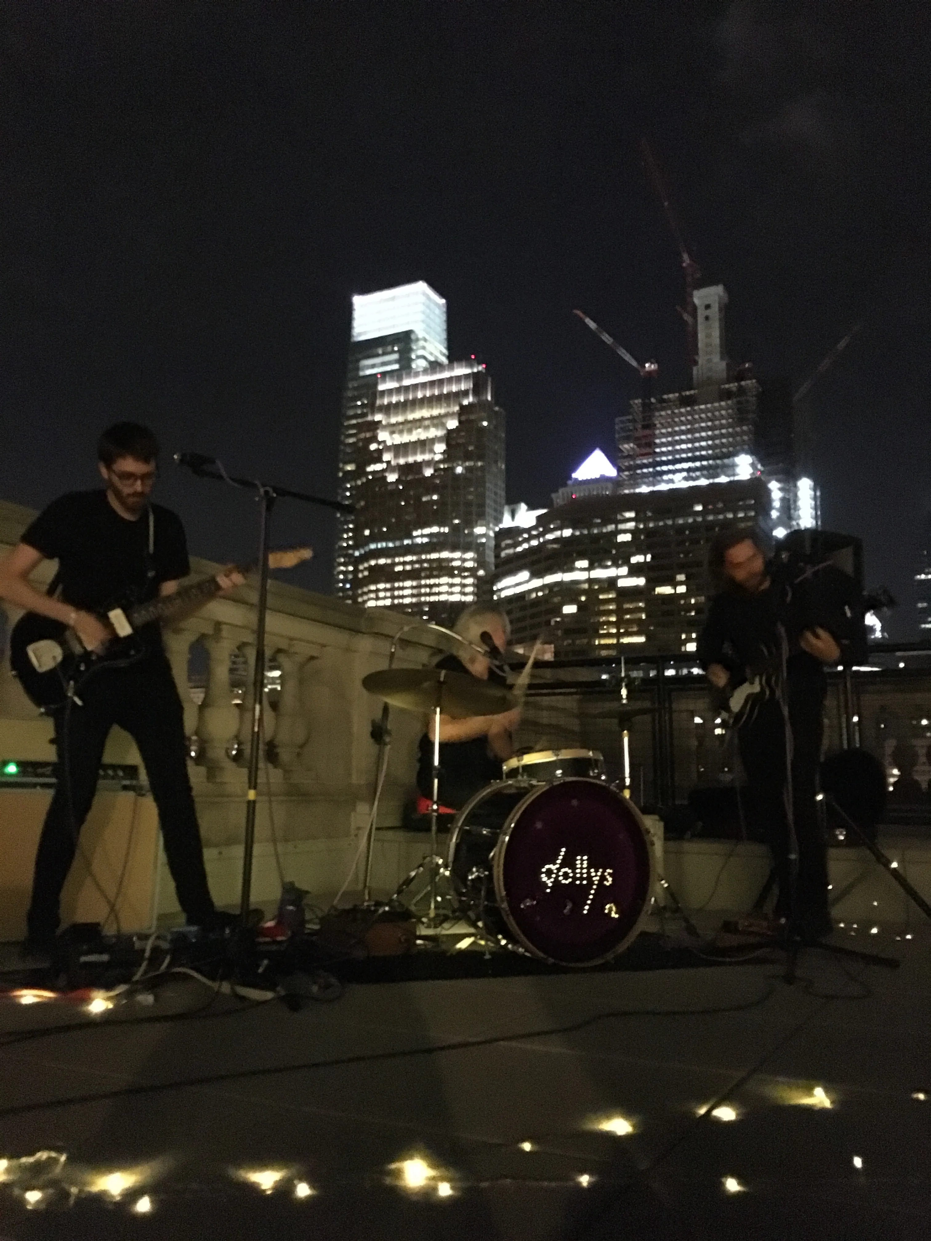 A Sofar concert on a rooftop